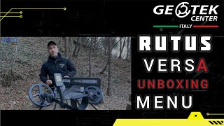 Metal Detector Rutus Versa - Unboxing - Menu Impostazioni