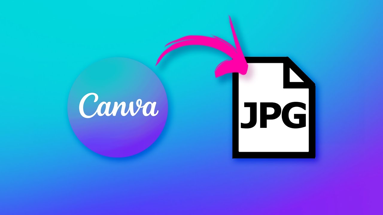 How to convert image to jpg in Canva