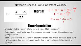 Constant Velocity PHYS 2211 Lab1 GATech