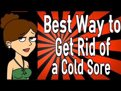 Best Way to Get Rid of a Cold Sore - YouTube