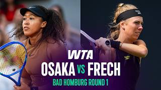 オトファン 2026 魅 Minami Naomi Osaka vs. Magdalena Frech | 2026 Bad Homburg Round 1 | WTA