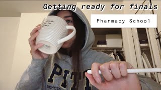 'Twas the week before finals | PHARMACY SCHOOL FINALS VLOG