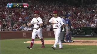 2012/07/21 Holliday's two-run double