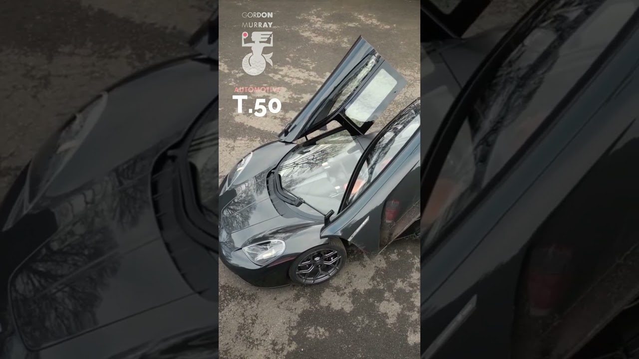 The GORDON MURRAY T.50  Successor to the Mclaren F1 