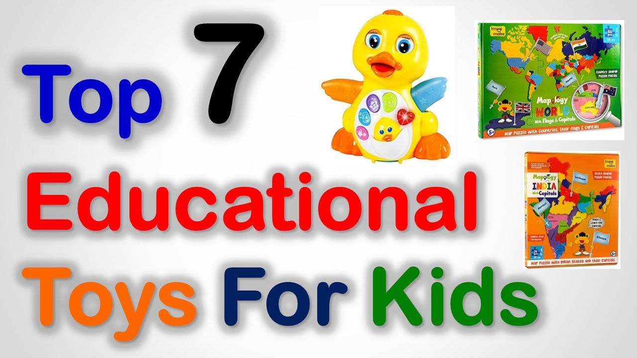 Top 7 Best Educational Toys For Kids in India with Price YouTube