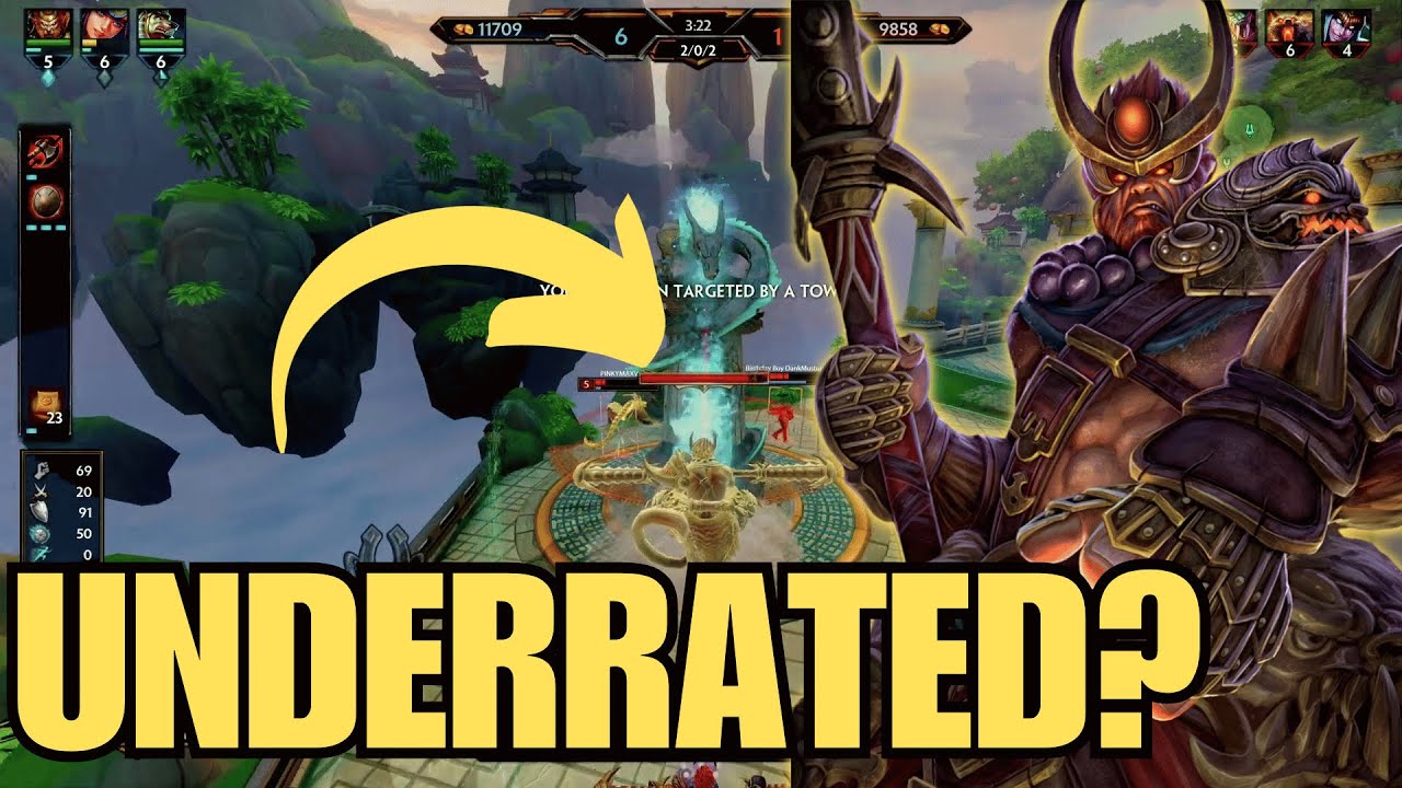 Most underrated Warrior! Smite Joust Build