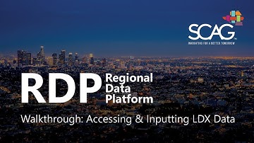 Regional Data Platform Walkthrough: Accessing & Inputting LDX Data
