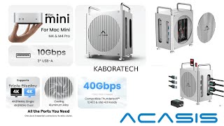 Mac Mini M4 Dock ACASIS - Setup PERFEITO com 8 Portas e SSD Ultra Rápido