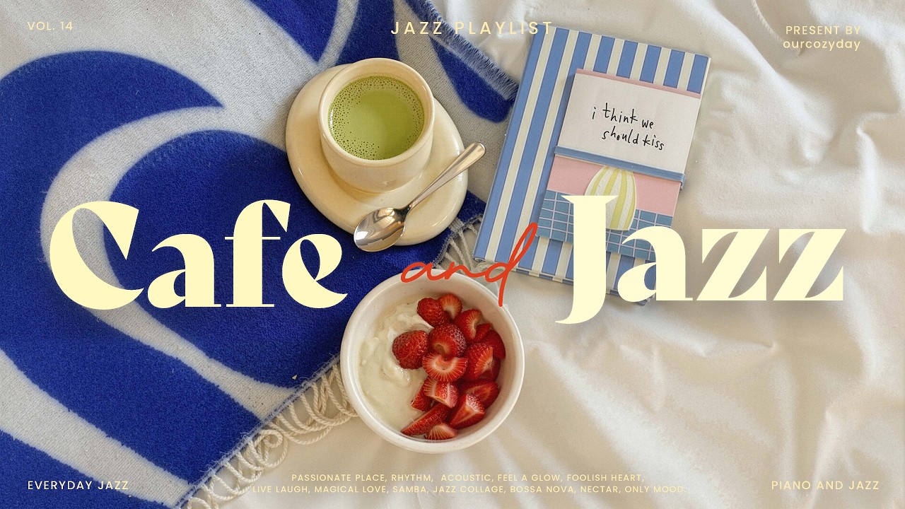 Playlist | Smooth Matcha Café Jazz to Calm Your Mind 🍵💚 | Relaxing Jazz Music By Our Cozy Day