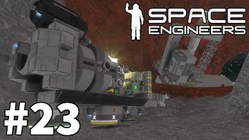 Space Engineers (Planet Survival) - Part 23 "Asteroid Space Base"