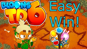 How to beat Cracked on Magic Monkeys Only! (No Monkey Knowledge) Bloons TD 6