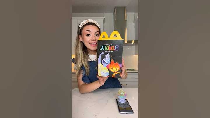 Trying the Elemental Happy Meal #mcdonalds #happymeal #elemental #disney #pixar #food #mcdonaldstoy