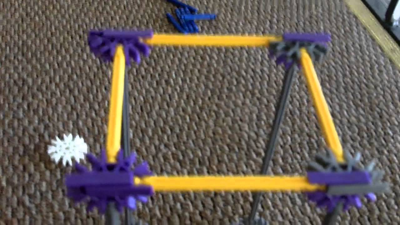 very simple knex tripod tutorial YouTube
