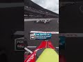 He lost by THIS much... 😳 #indycar #DavidMalukas #indy500