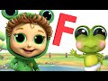 Letter F and More Frog Songs | 5 Little Speckled Frogs | Baby Joy Joy on Clap Clap Baby