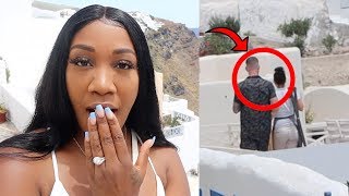 SPYING ON MY HUSBAND IN GREECE