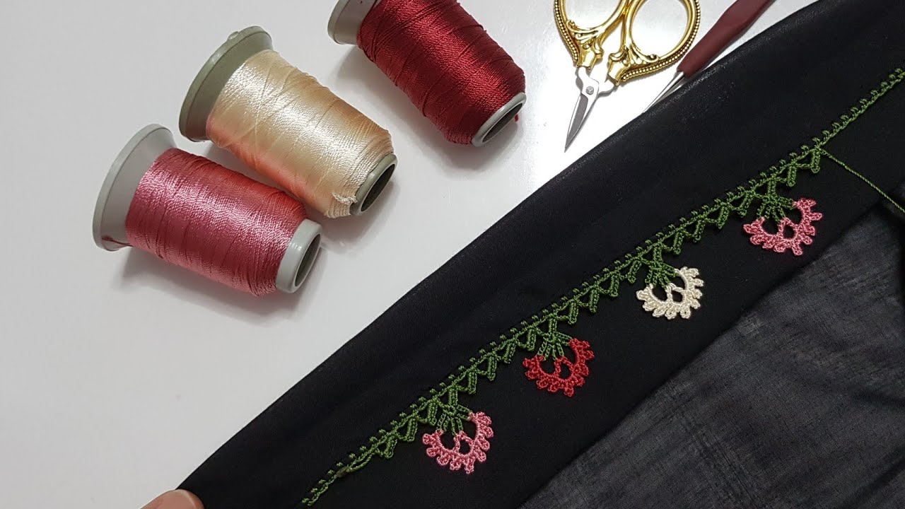 628 - O Kadar Zarif Ve Güzel Oldu ki Mutlaka Yapacaklar Listesine Ekleyin Çıtı Pıtı Tığ Oyası Yapımı