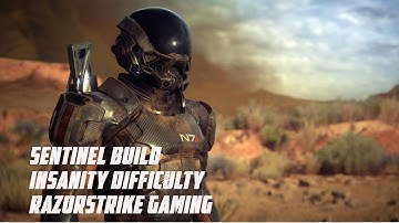 Mass Effect Andromeda - Ultimate Sentinel Build Insanity - (Lots of Shields and Damage)