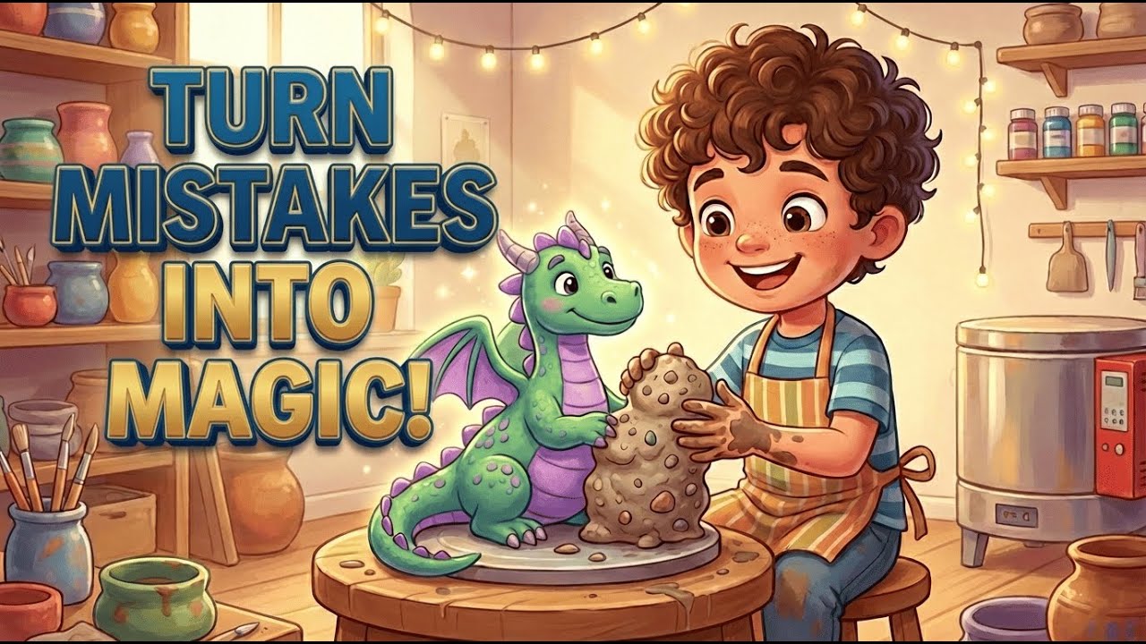 Leo and the Lumpy Clay | A Beautiful Moral Story for Kids 🌟