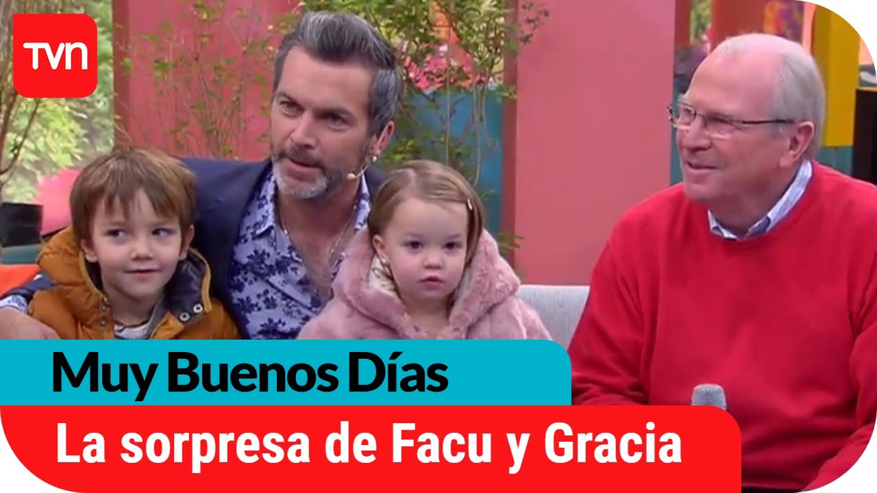 ¡Facundo y Gracia sorprenden a Cristián! | Muy buenos días