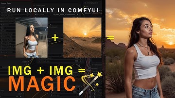 MULTIPLE IMAGE PROMPTING IN FLUX 🔥 - Use Images for Subject and Background (Low VRAM ComfyUI)