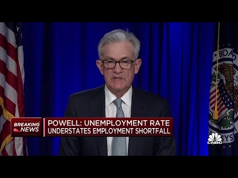 Fed chair Jerome Powell: It's not time to start talking about tapering yet