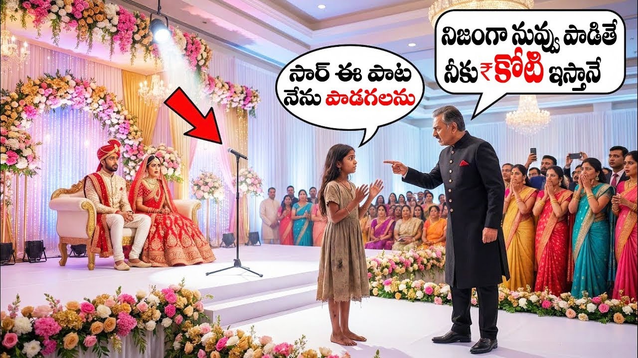 ఆ పేద అమ్మాయి, నేను ఈ పాట పాడగలను సార్ అని అంది, ఆ కోటీశ్వరుడు, పాడితే నేను నీకు 10 కోట్లు ఇస్తాను