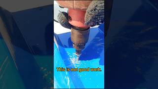 This can also cause the sheet to rust.@Khasim-fabrication-ideas