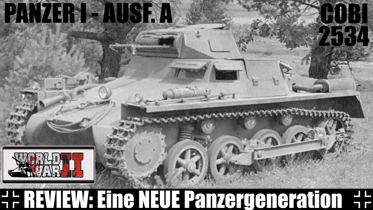 REVIEW: PANZER I AUSF. A [COBI 2534] - Geburt einer NEUEN Panzergeneration