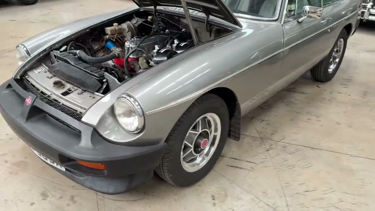 1981 MG B GT | MATHEWSONS CLASSIC CARS | AUCTION: 3, 4 & 5 SEPTEMBER 2025