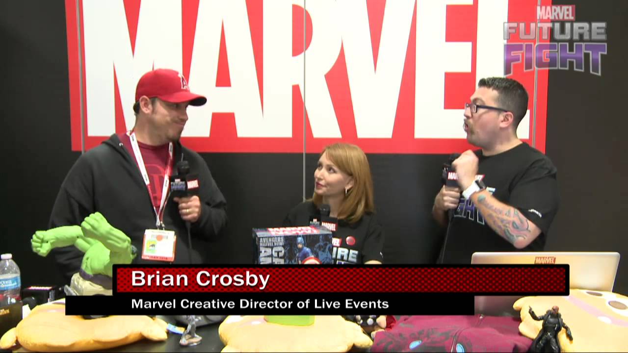Brian Crosby Goes from Disney to Marvel on Marvel LIVE! at San Diego Comic-Con 2015
