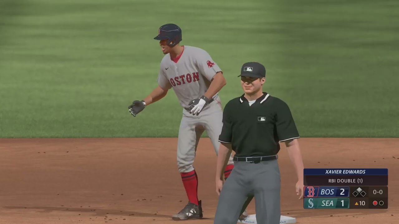 Xavier Edwards 1st Career Hit & RBI