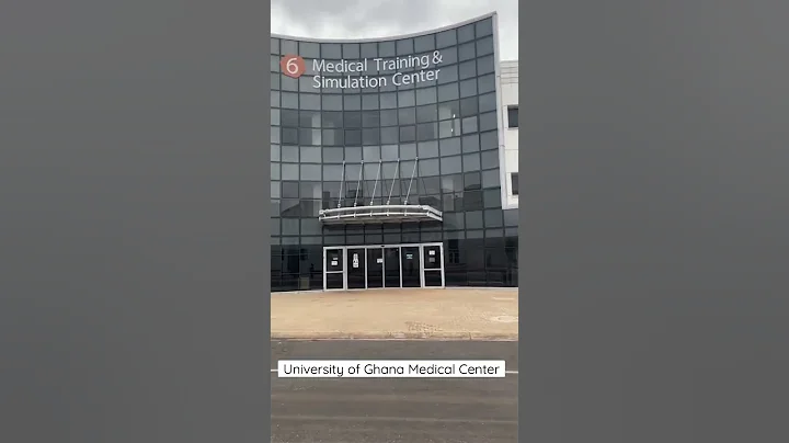 A glimpse of one of the medical centers in Ghana