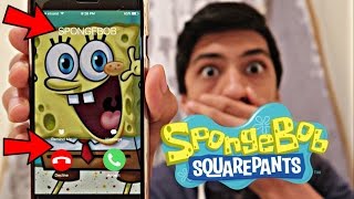 CALLING SPONGEBOB *OMG HE ACTUALLY ANSWERED*