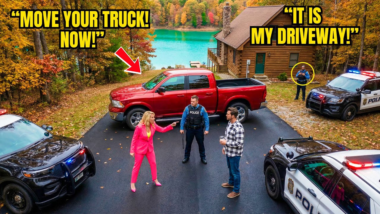 Karen Called Base Security on Me for Blocking MY Driveway — Then Realized I’m the One She Reports To