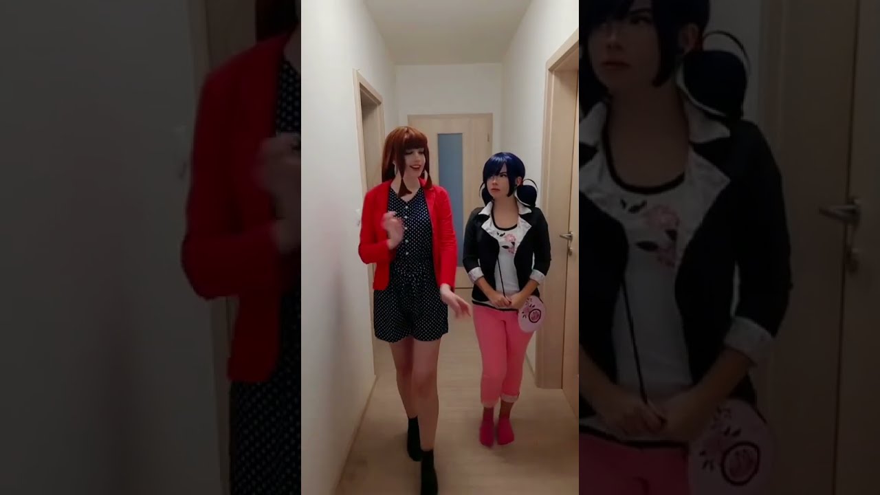 She pushed me down the stairs! | Marinette Dupain-Cheng and Lila Rossi #cosplay | Miraculous Ladybug
