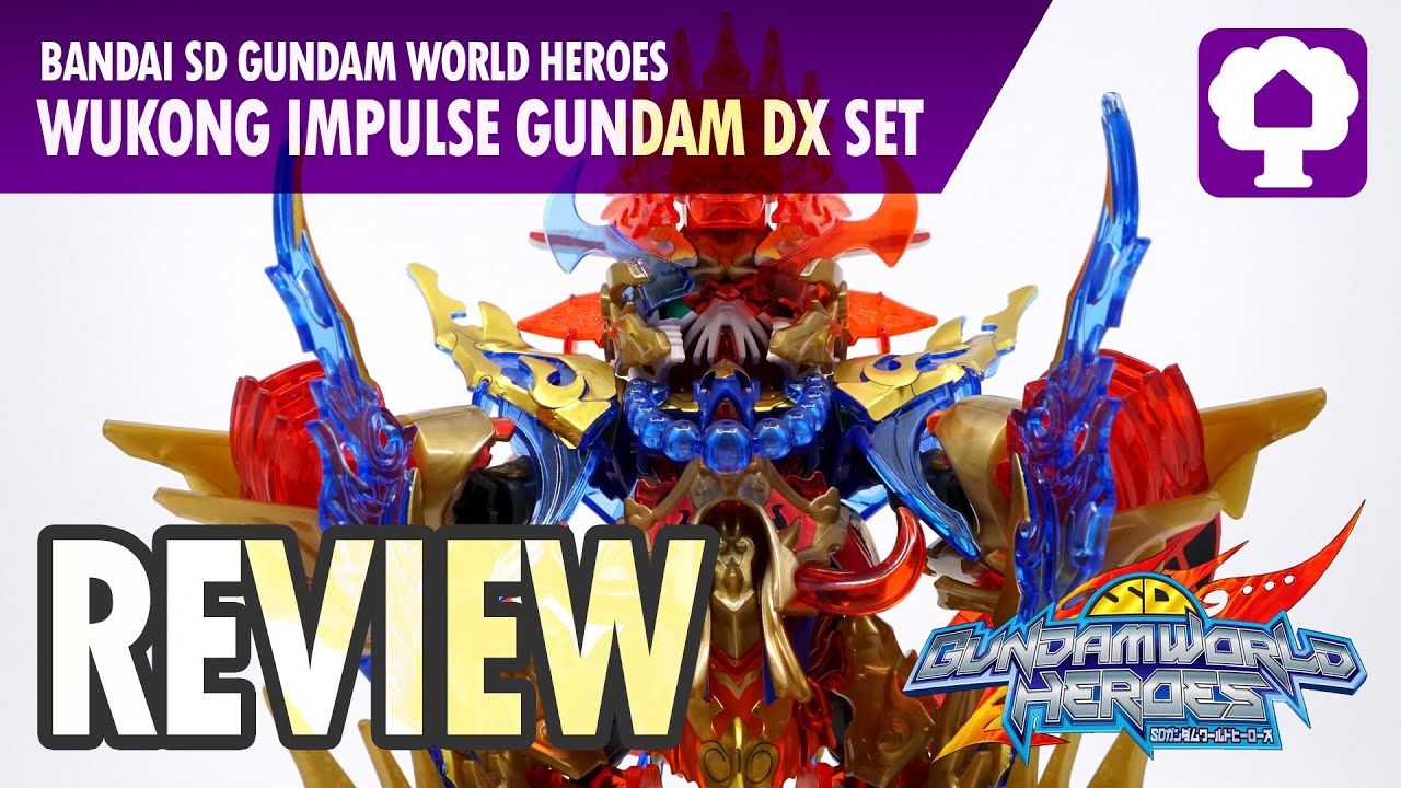 Wukong Impulse Gundam DX Set Review Hobby Clubhouse Bandai SD