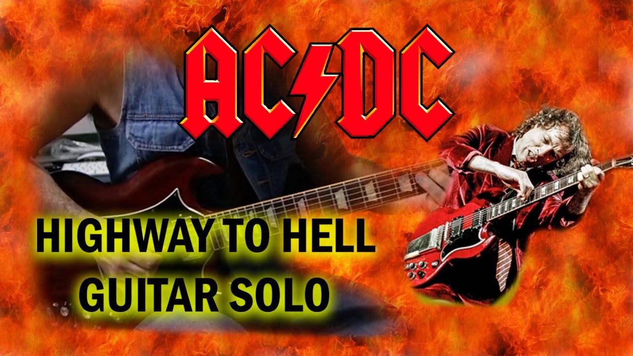 😈🔥 Epic 'Highway to Hell - AC/DC' Guitar Solo Cover 🎸🤘 #guitar # ...