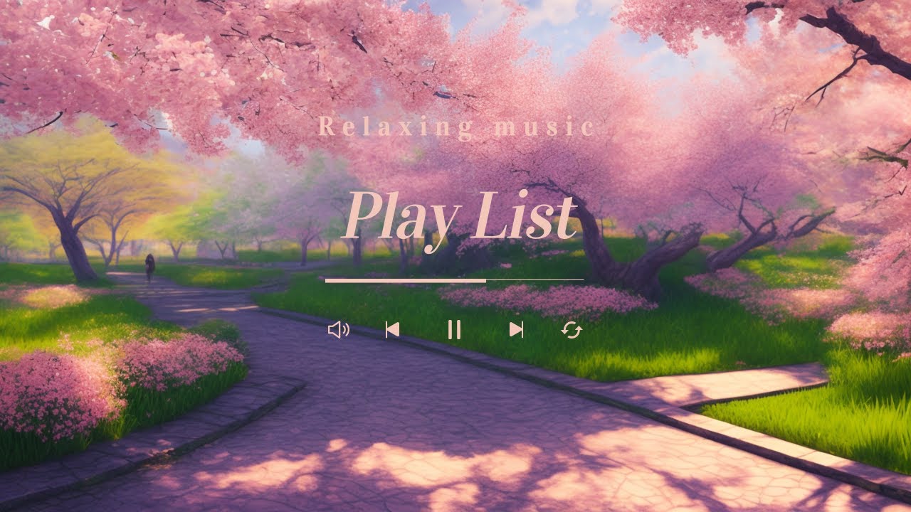 Spring Study Music Relaxing music for studying, stress relief, The spring season is back ...
