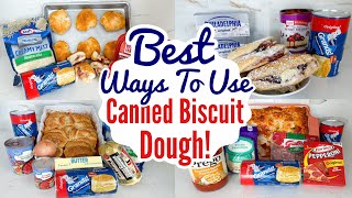 5 BEST Recipes Using Pillsbury Biscuits I've EVER Made! | Canned Biscuit Dough Hacks | Julia Pacheco