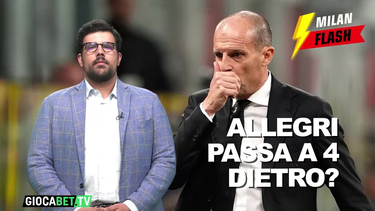 Milan Flash - Allegri cambia modulo per il derby?