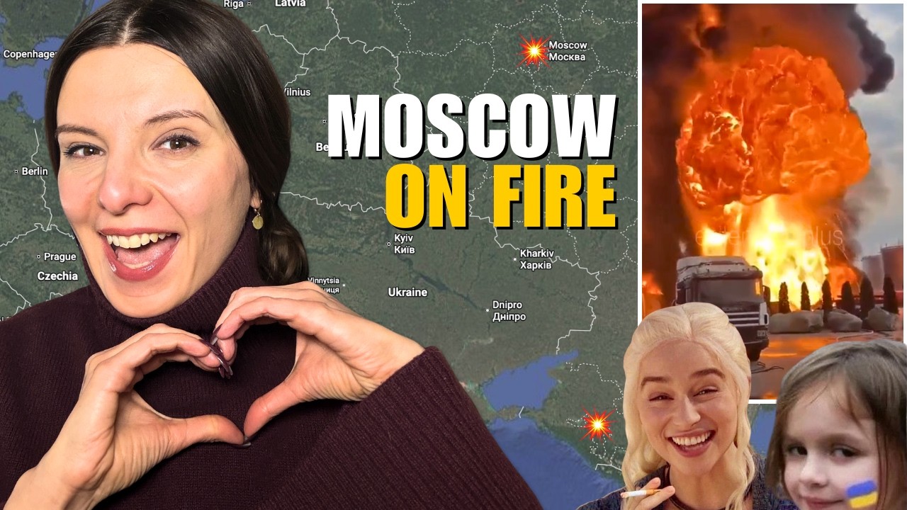 MOSCOW KRASNODAR ON FIRE: PUTIN LOST CONTROL OF RUSSIA’S SKIES Vlog 1350: War in Ukraine