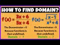 Understanding Domains of Functions