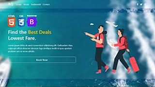 Glassmorphism Video Background - Build  Glass Website with HTML, CSS and Bootstrap Tutorial 2021