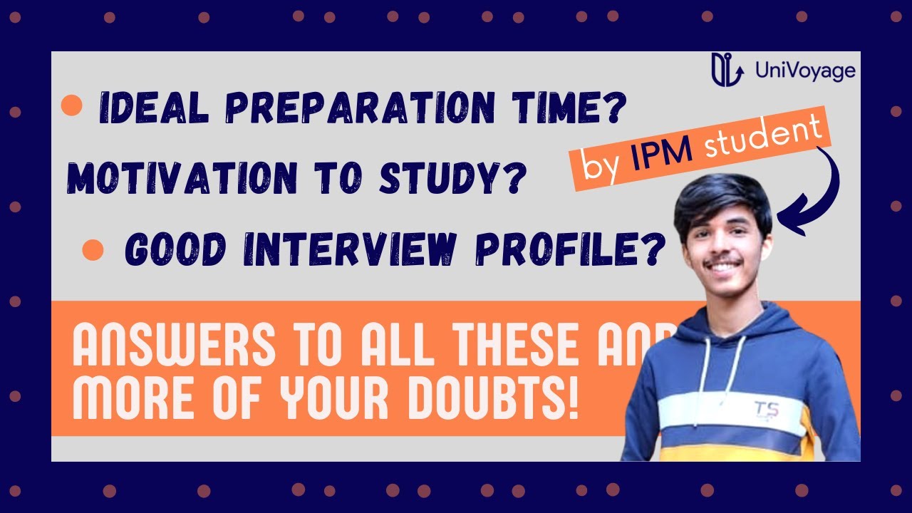 Answering YOUR doubts about IPMAT || Queries Solved by IPM Student