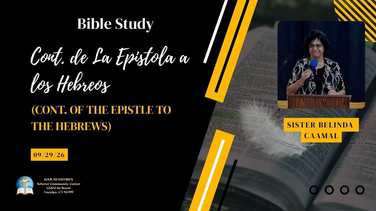 Cont. de La Epistola a los Hebreos (Cont. of The Epistle to the Hebrews)