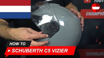 Hoe vervang je het vizier van de Schuberth C5 - ChampionHelmets.com