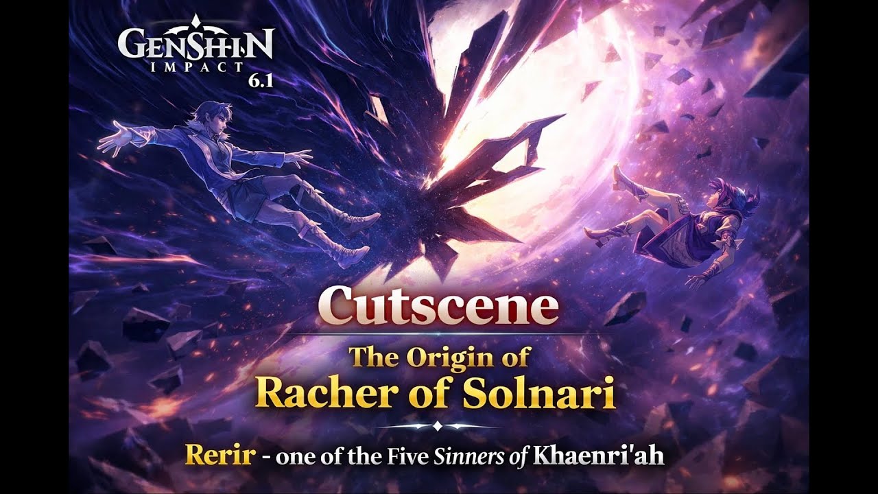 Genshin Impact Cutscene - The Origin of Racher of Solnari / Rerir - YouTube