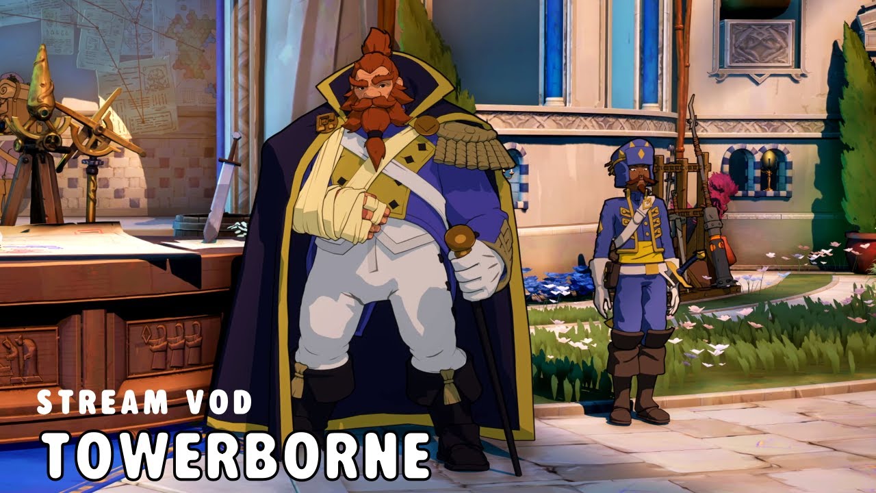 Towerborne  - Farming Legendarys (VoD - Pt 2)