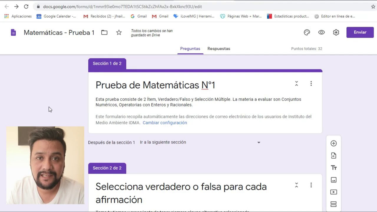 Tutorial Google Forms - Una herramienta para hacer tus pruebas - YouTube